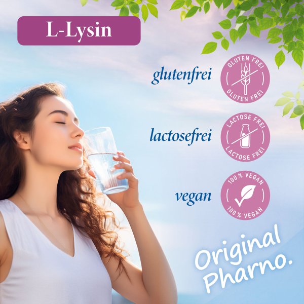 L-Lysin 150g Etikett